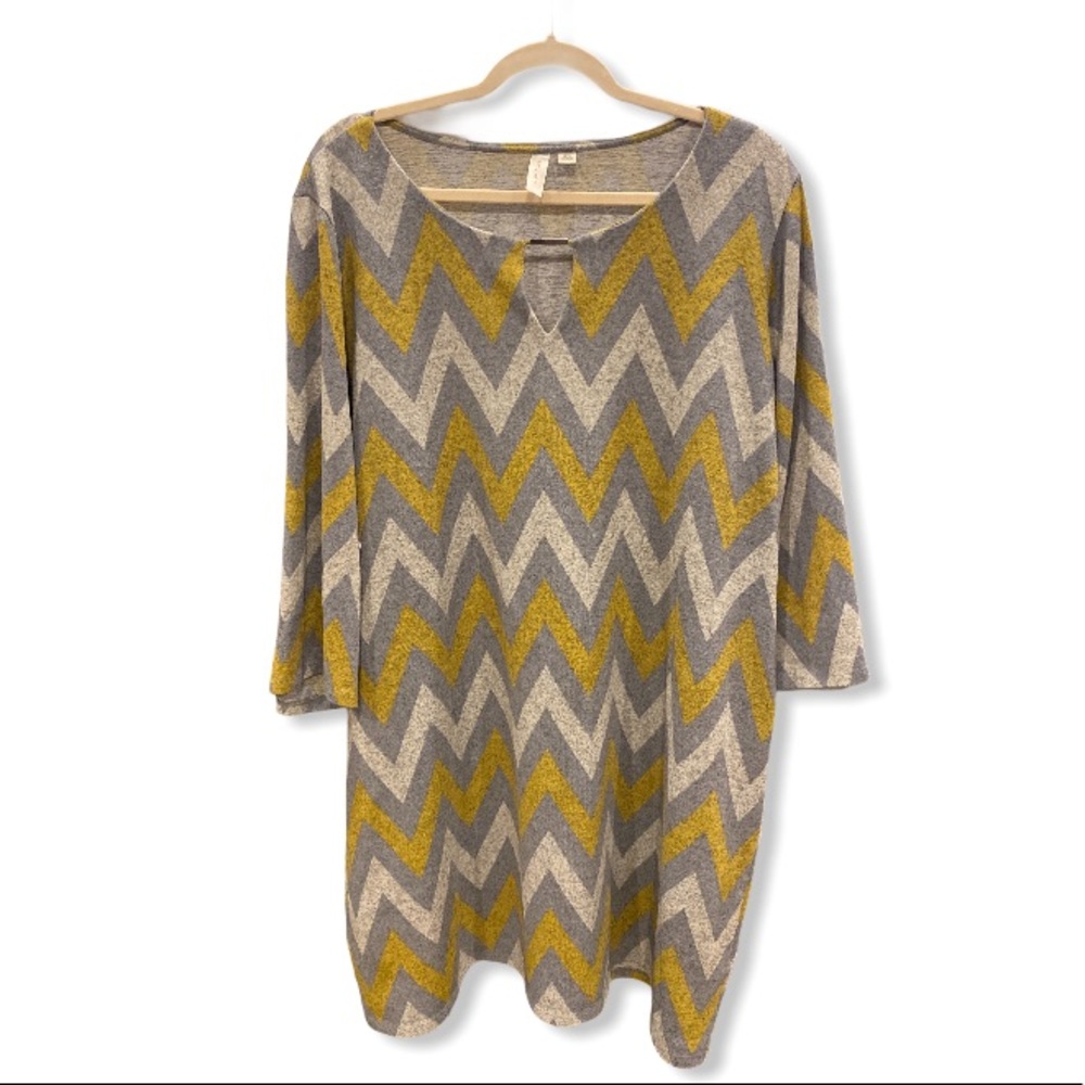 Tacera dress- chevron pattern